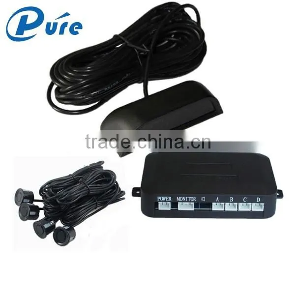 Beeper Parking Guidance System LED Monitor Kit Original Car Reverse Parking System 4 Sensors Radar System