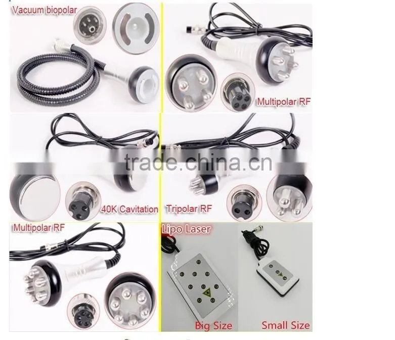 Hottest Professional 6 In1 Lipo Laser Ultrasonic Cavitation Rf Slimming Machine