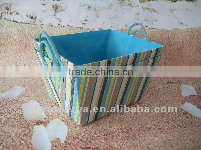 pink handmaded storage box for houseware