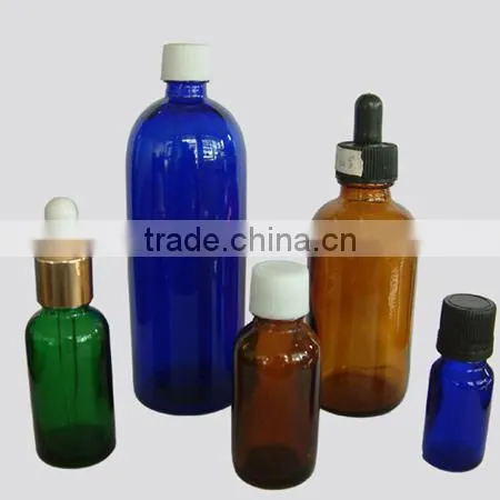 essential oil bottles