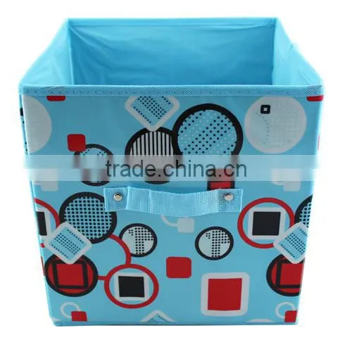 Factory wholesale home garment saving storage box, Reusable non-woven high capacity organizer lidless(BBHT006)