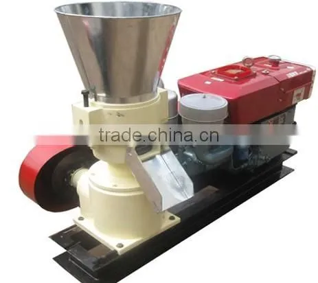 diesel engine pellet mill for sale/Wood pellet mill with diesel engine instruction