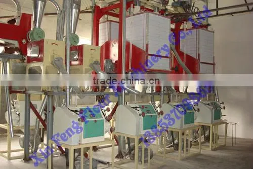 18t rice flour mill machinery