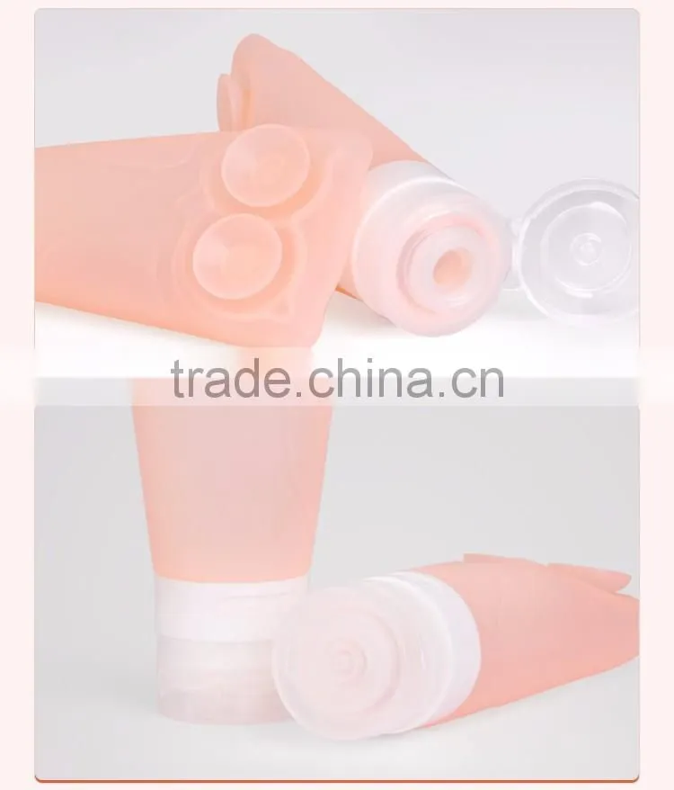 Make From Food Grade Silicone Approved By air Owl Shape Mini Shampoo Bottle