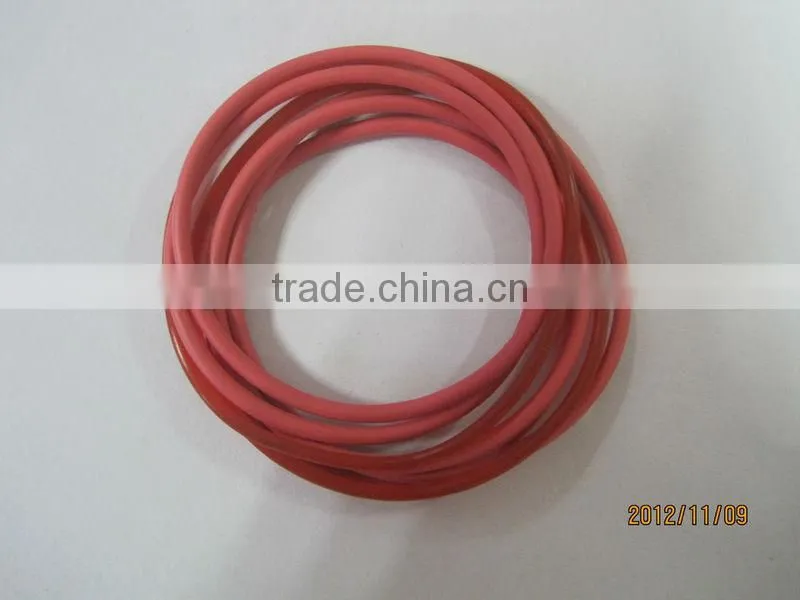 black silicone rubber O ring for sealing