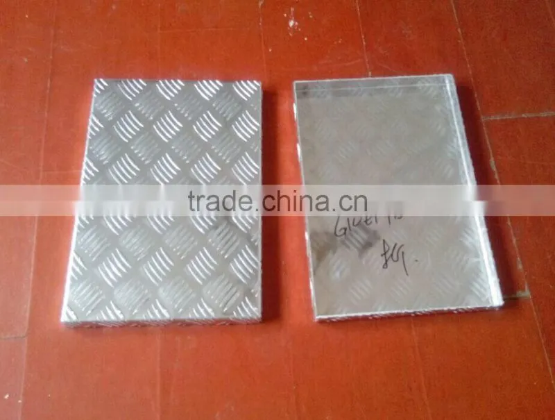 OEM aluminum processing part, aluminum checkered tray box, small part, waterproof aluminum part