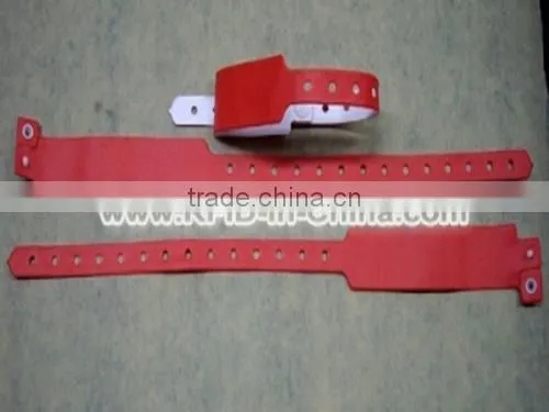 Factory Price RFID Canada Festival Party Wristband/Bracelets,13.56MHz Tag-it 2048 RFID Wristband