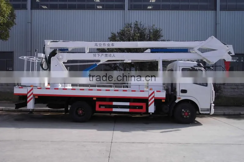 18 Meters Single Cab DFAC High-altittude Working Truck