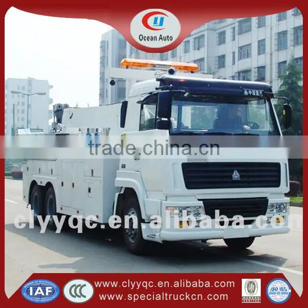 Sinotruck heavy wrecker towing truck