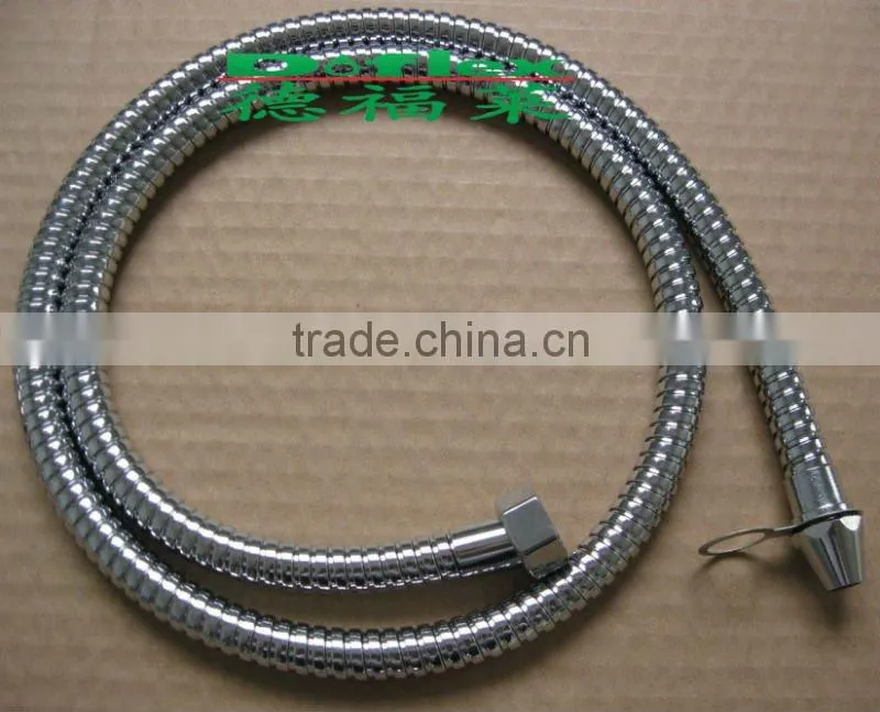 Stainless steel flexible shower hose connectors