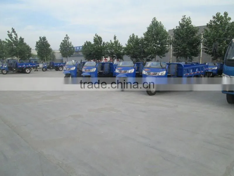 tricycle mini dumper for concrete transporting