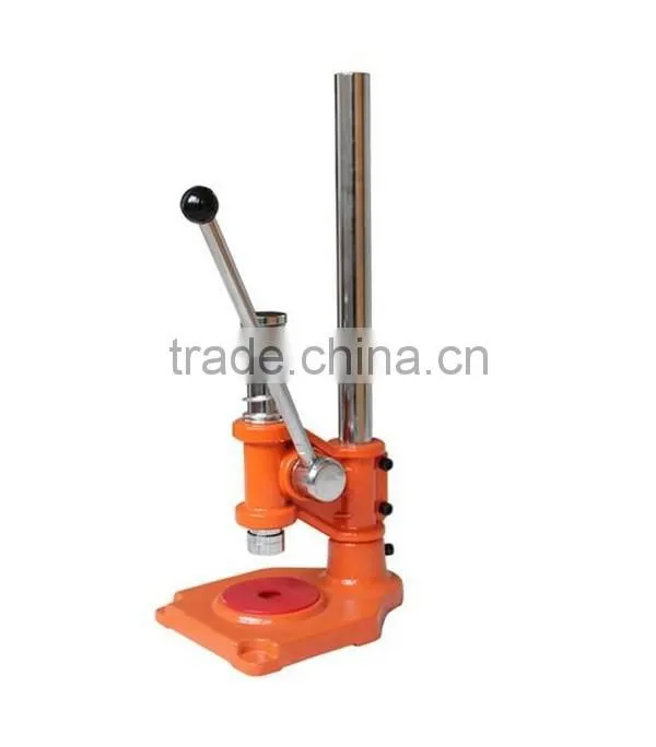 Manual beer bottle capping machine