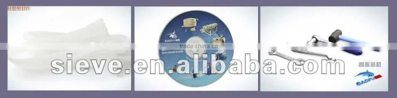 vibratory sieve for cocoa processing