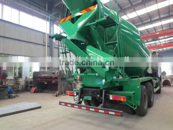 8m3-14m3 355hp FAW 6*4 Concrete Mixing Transport Truck