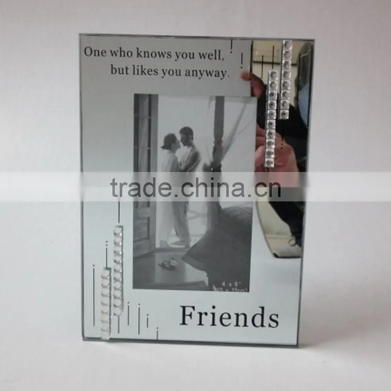 tabletop love glass photo frames 5x7
