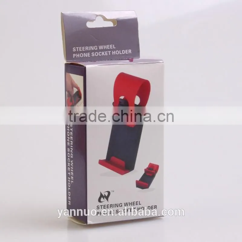 Car Steering Wheel Phone Holder, Car Mobile Holder