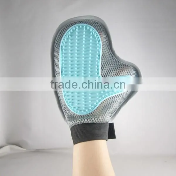 Pet bath gloves pet dog cleaning glove grooming bath brush