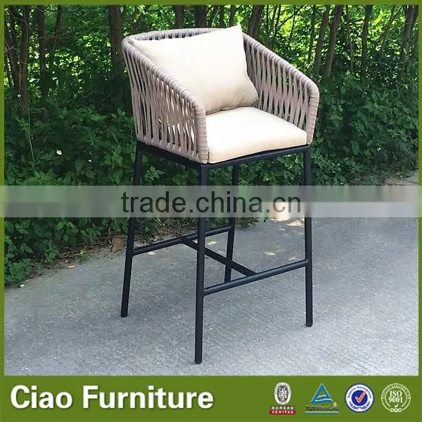 Bar stool supplier high chair with footrest