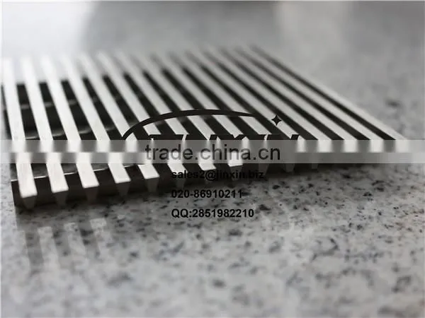 JINXIN stainless steel drainage grating patio covers/airport drain system