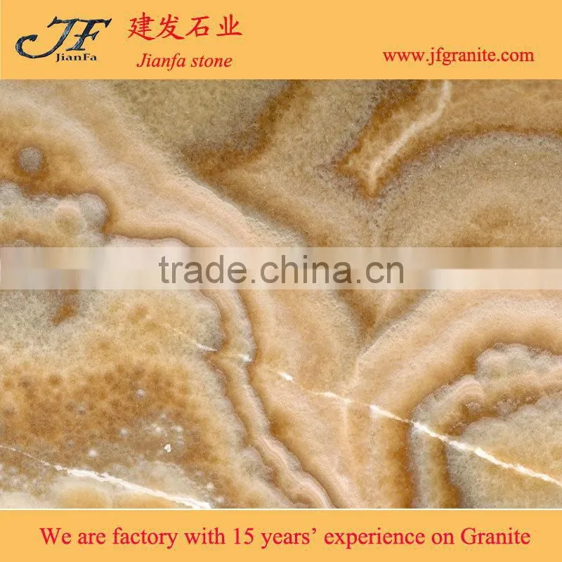 2017 Top Grade Capuccino Onyx Slabs Stone Low Price