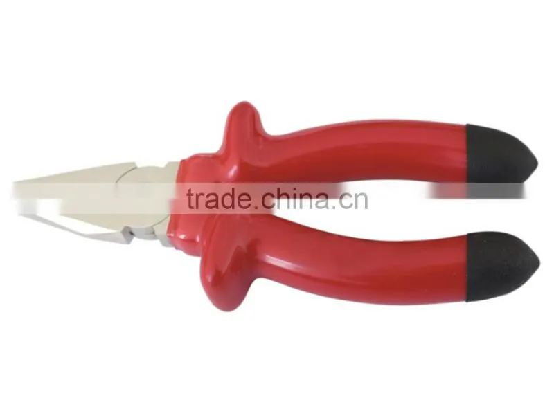 Classic double color fine polishing wire combination pliers