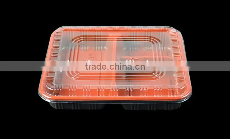 disposable plastic plates with compartments,high quality plastic plates with compartments,custom disposable plastic plates with