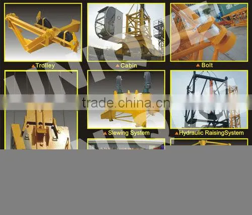 Used Widely QTZ80A scm Tower Crane
