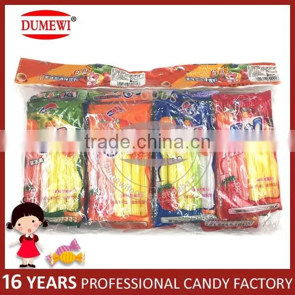 HALAL Sweet Assorted Fruit Flavored Jelly Pudding Stick Drink