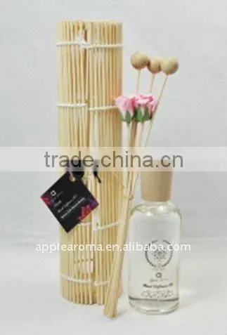House Decorative Aroma Diffuser Reed Diffuser,flower diffuser,bamboo roll packing