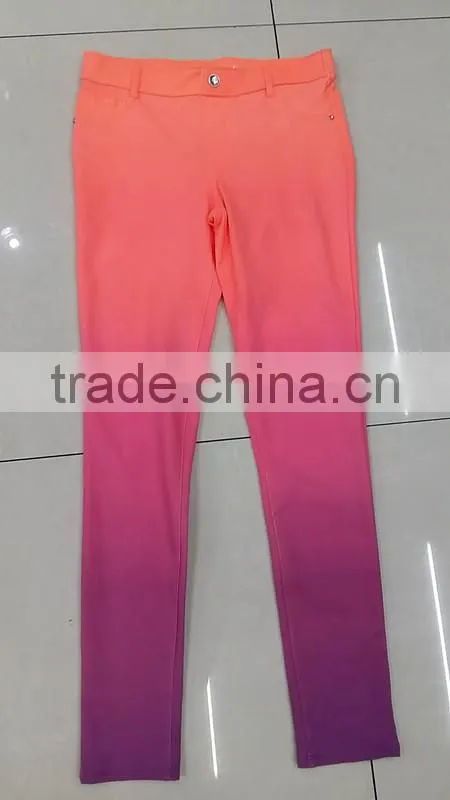 Yiwu high quality bright in colour kids pants clearance stock lots