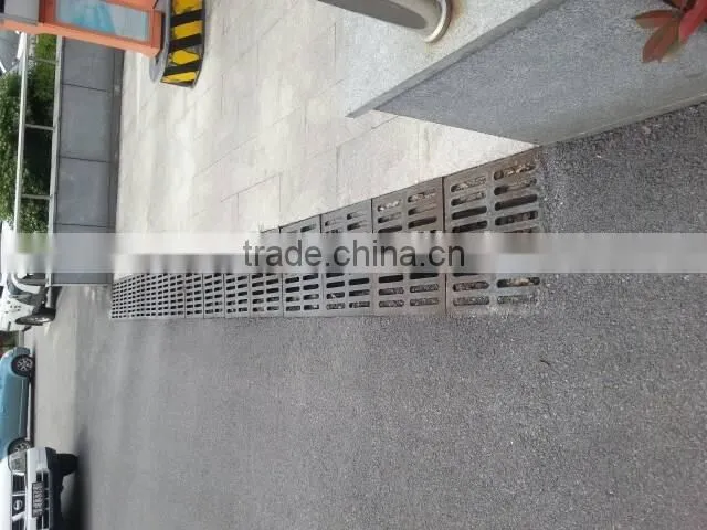 Plastic outdoor drainage cover