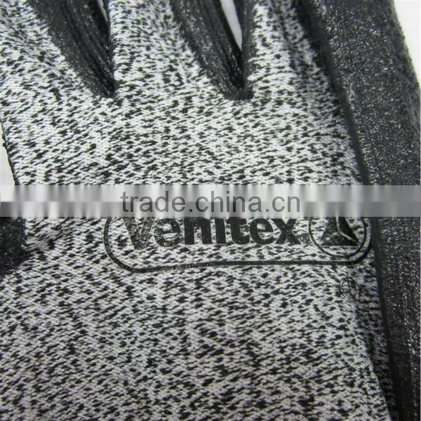 Nitrile coating High polyethylene knitted gloves All-purpose safety gloves