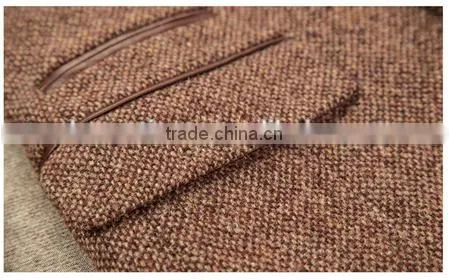 classical coffee color men coat winter coat