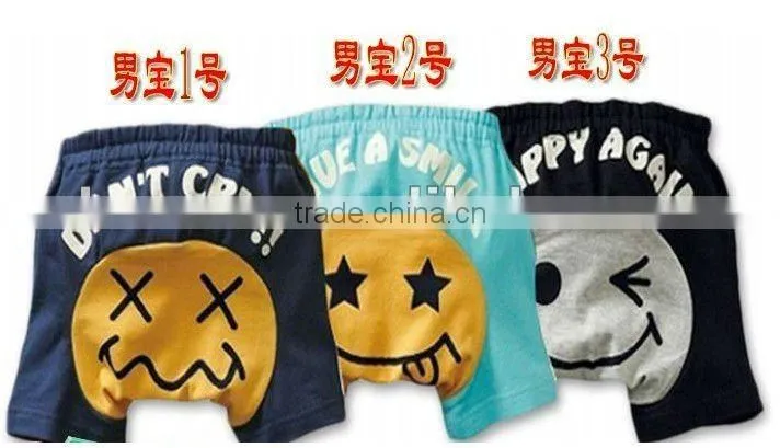 2012 Hot baby shorts! i do not cry baby shorts ,100% cotton kids shorts,SZ1-3Y bottom pants ,6 style ,18pcs/lot