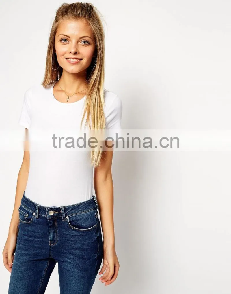 Body with Crew Neck and Short Sleeves China supplier