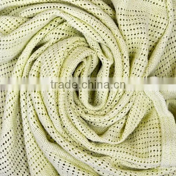 2016 comfortable 100% cotton weave baby blanket infant blanket