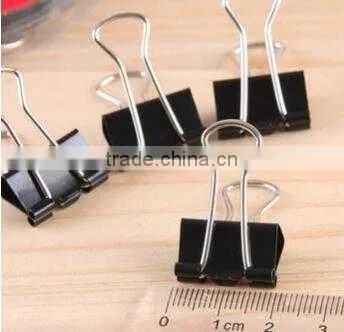 Biner Clip with different size and colors memo clip, paper clip