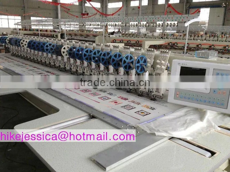 fushun 426 26heads single sequin and flat computerized embroidery machine