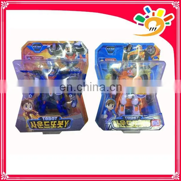cheap car transform robot model toy plastic toy for kids