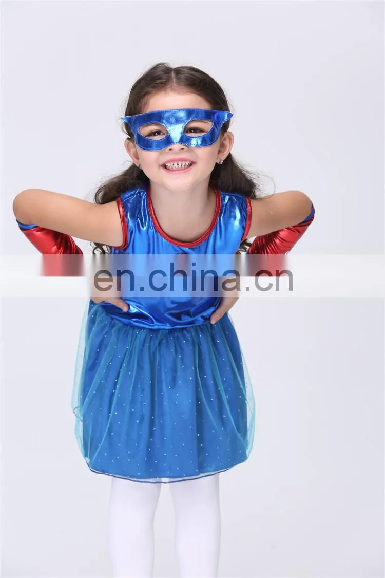 wholesale girl fancy party Captain America costume FGCC-0149