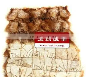 BY-B004 Australian Fox fur Blanket
