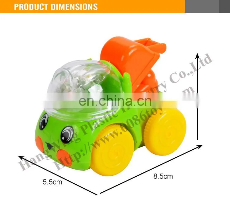 Sweet Candy Toys Plastic Promotional Toy Truck