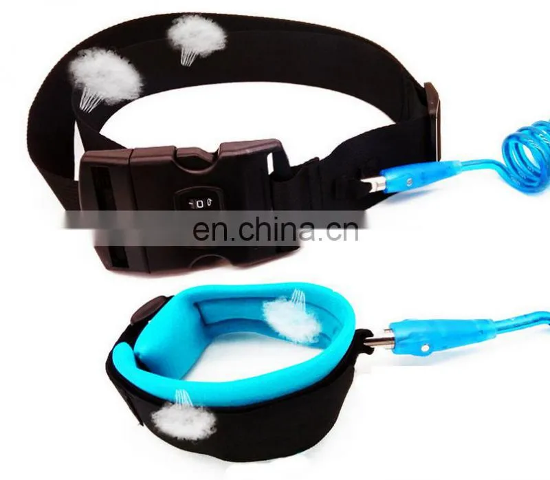 New design recommended Anti-Lost Wrist Link Safety Harnthe belt combination lock children lost with wire traction rope belt