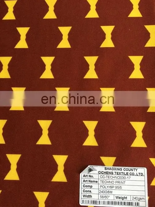 Onway textile lady dress shirts double sided jacquard the air layer jacquard digital printed