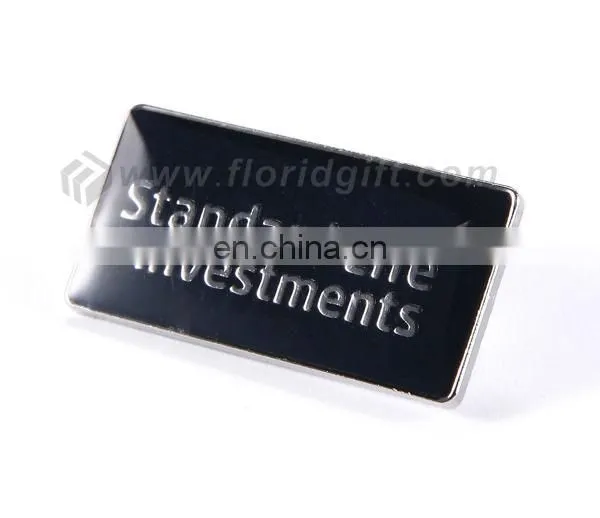 Nice souvenir gift metal badge with custom logo/name for promotion