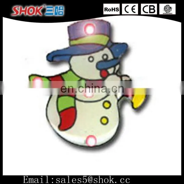 Wholesale Most Popular Hot sales Special Custom Blinking LED Flashing Pin Badge&Custom Button LED Badge&LED Badge