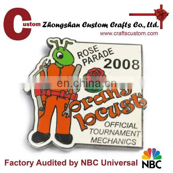 Custom promotional Trader Joe's badge Metal funny Badge