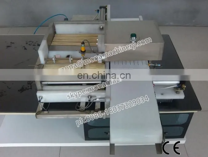 Manual type meat skewer machine / making machine skewer meat / satay skewer machine