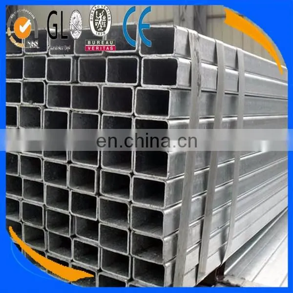 s235jr galvanized rectangular steel tube