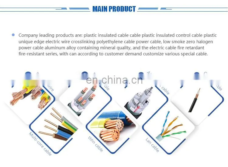 copper cable 6mm 10mm house wiring Electrical cable copper single core PVC wire